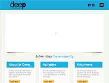 Tablet Screenshot of in-deep.org.uk